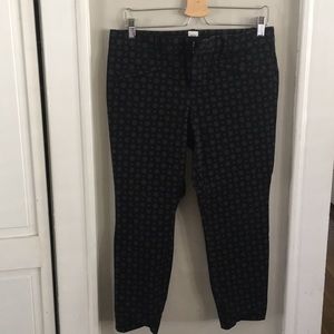 Skinny Ankle Black Work Pants